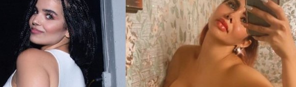 صورة .. مودل جيجي تنافس رهف القنون في موقع اباحي